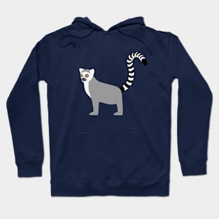 ring tailed lemur catta Katta lemur ring-tailed lemur Hoodie